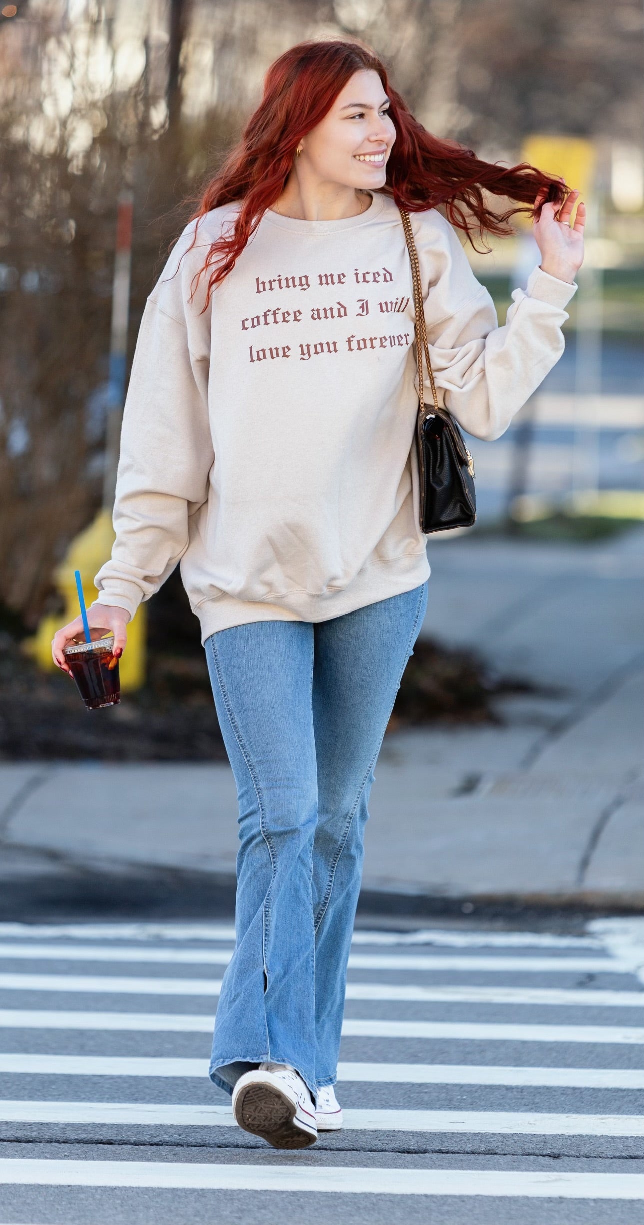 BRING ME ICED COFFEE Crew