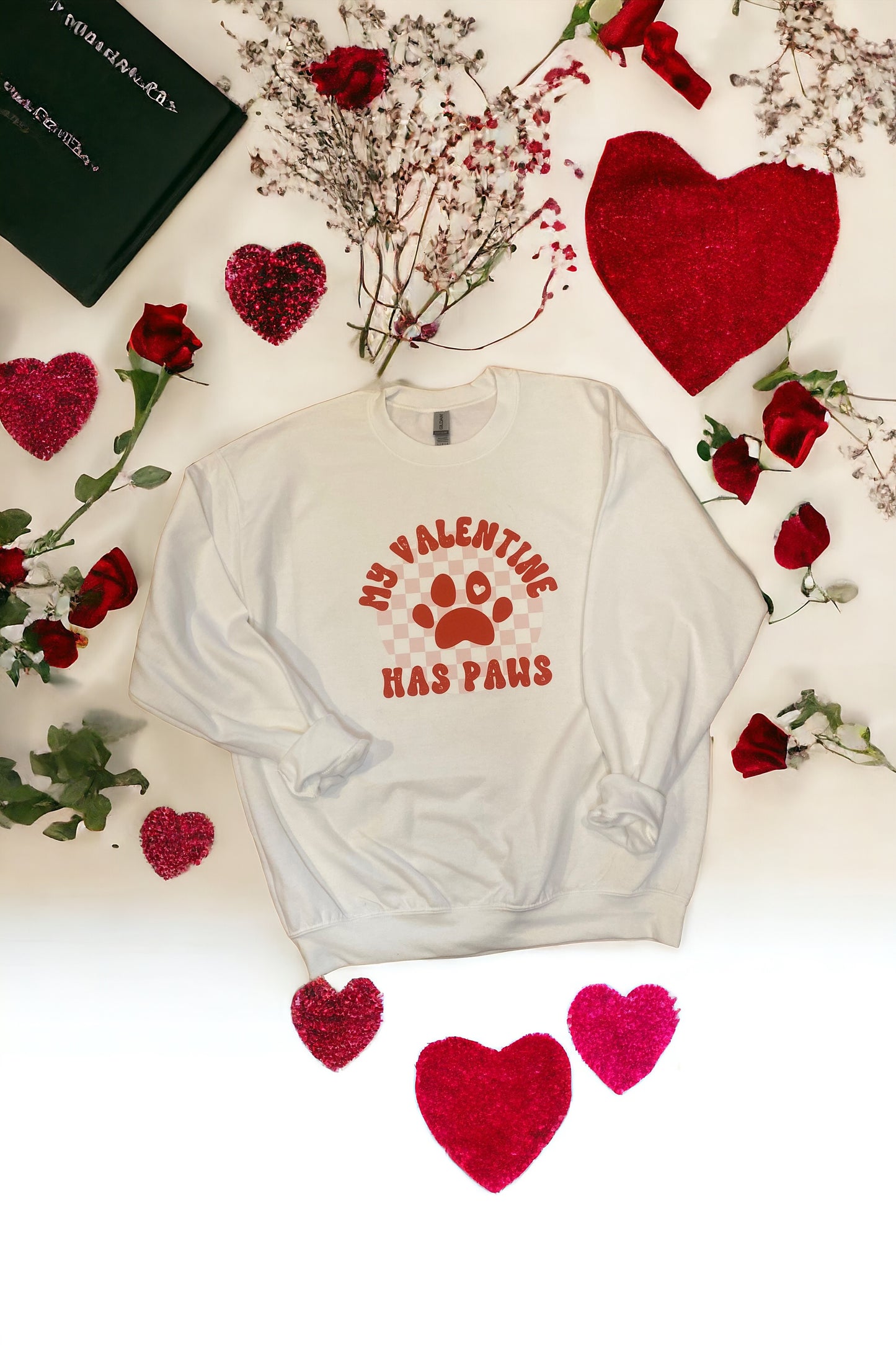 MY VALENTINE HAS PAWS Crew