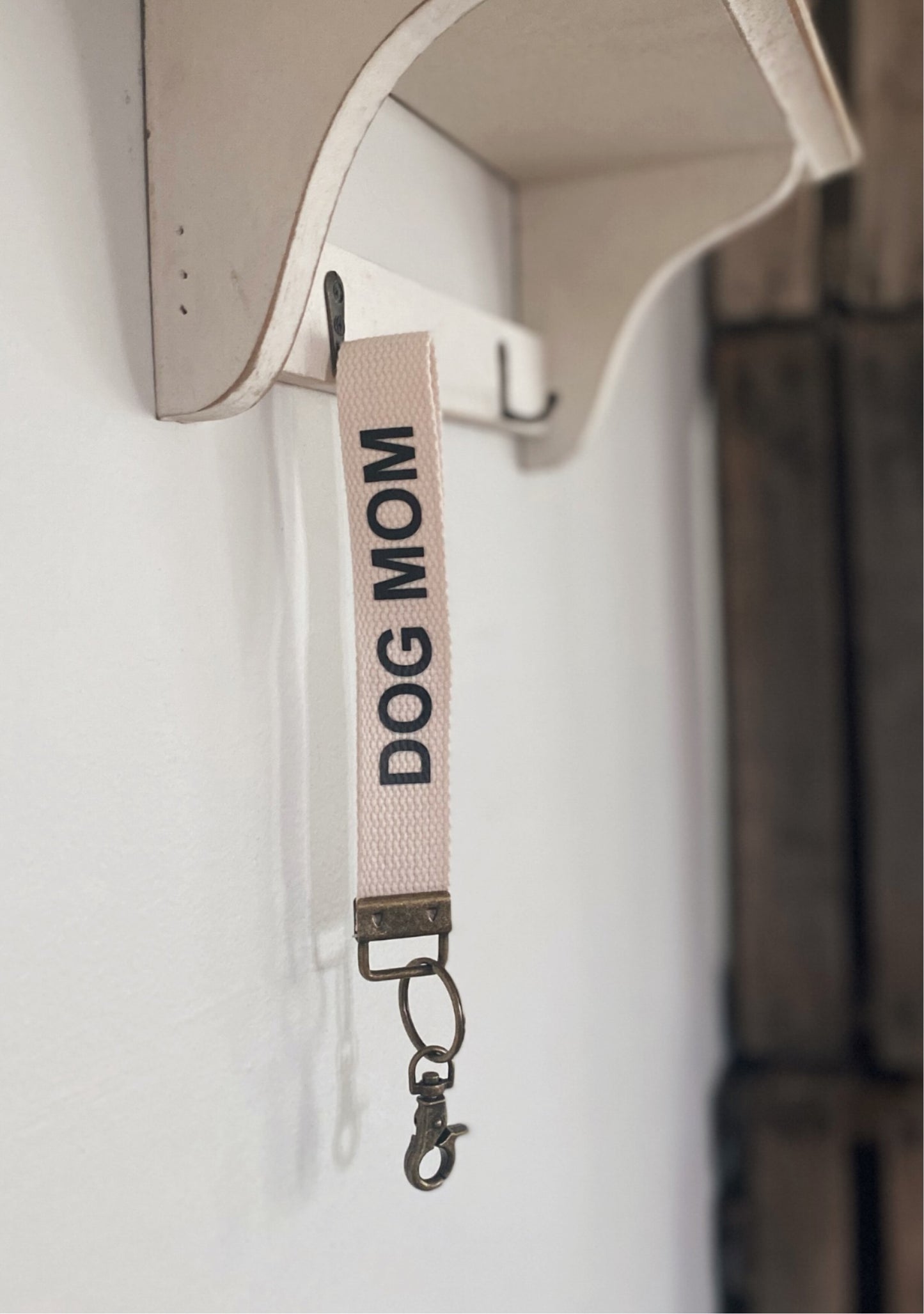DOG MOM Wristlet