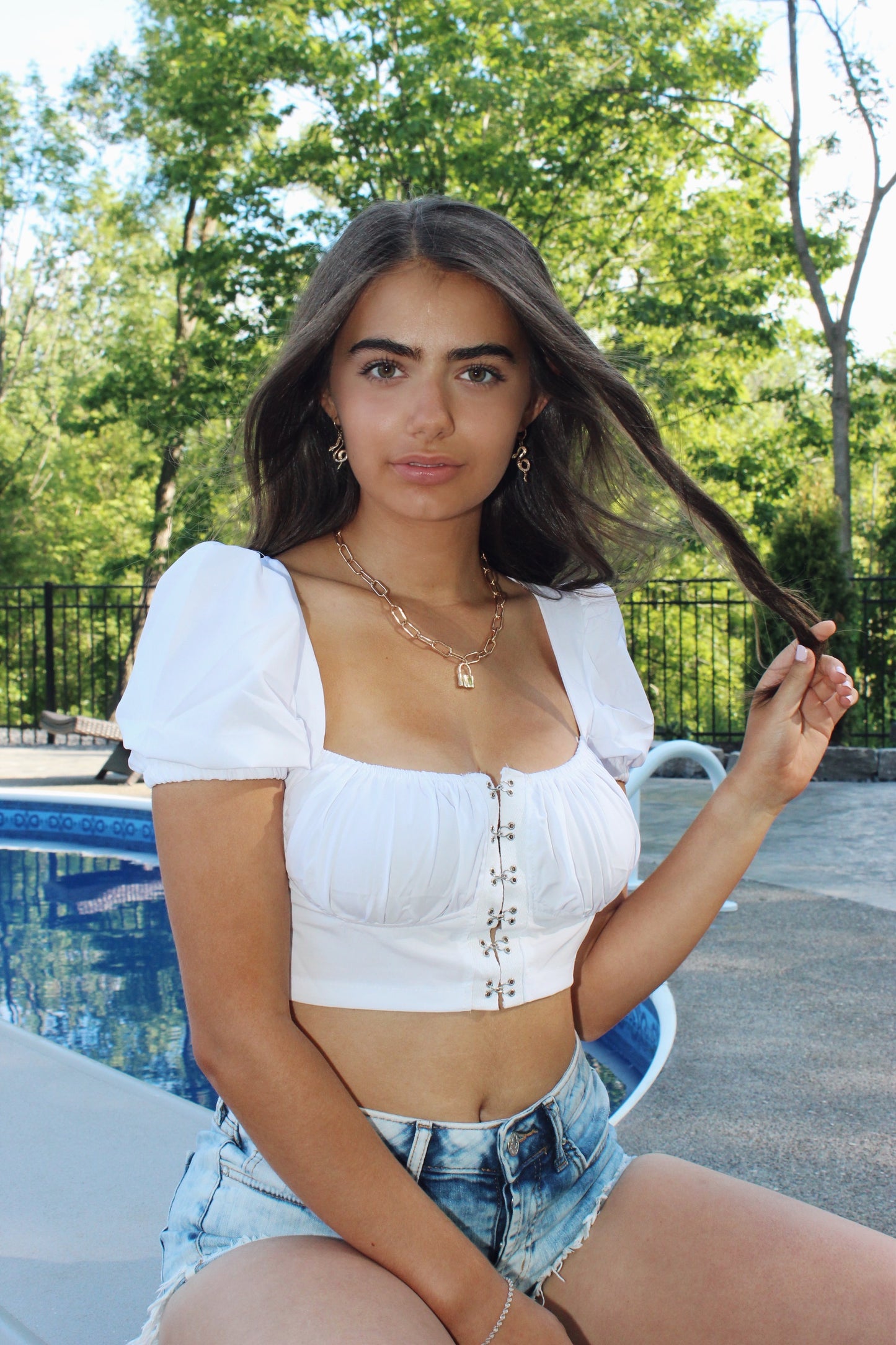 DECLAN Cropped Bustier