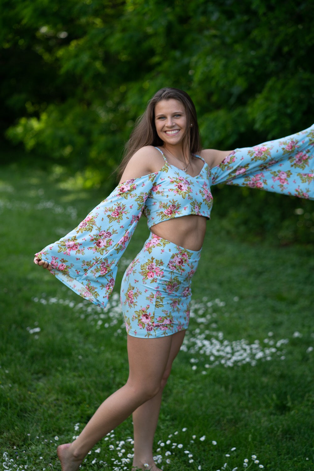 LUMEN Top + Skirt
