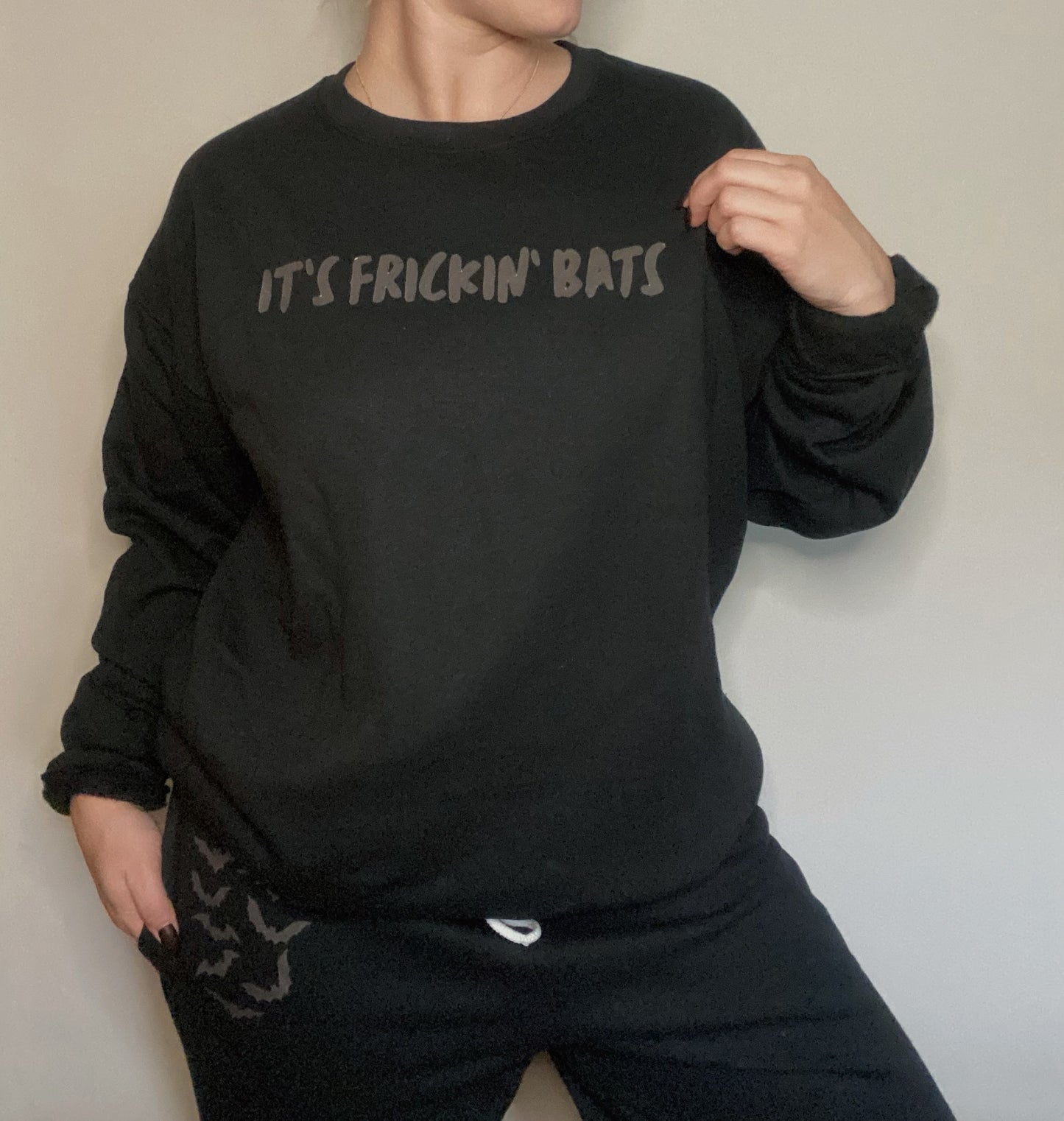 IT’S FRICKIN’ BATS Crew & Joggers Set