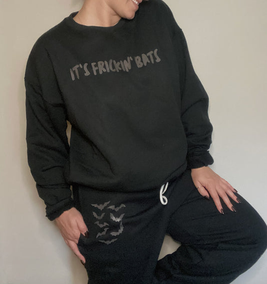 IT’S FRICKIN’ BATS Crew & Joggers Set