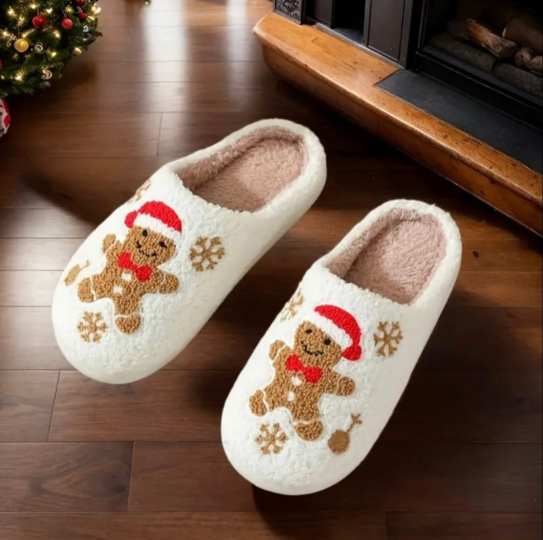 GINGERBREAD MAN Slippers