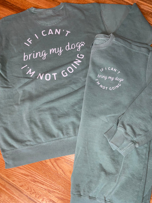 IF I CAN’T BRING MY DOG Crew